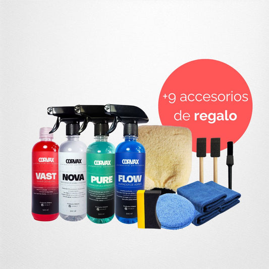 Kit básico CORVAX + 9 accesorios de REGALO
